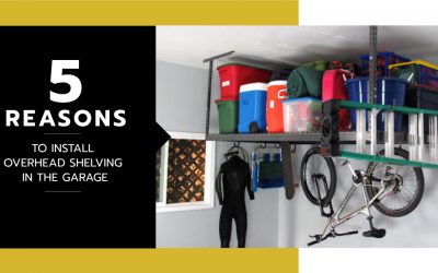 5 Reasons to Install Overhead Shelving in the Garage