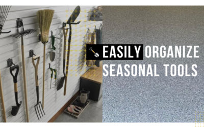 3 Simple Steps to Organize Seasonal Tools