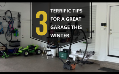 Three Terrific Tips for a Functional Garage this Winter
